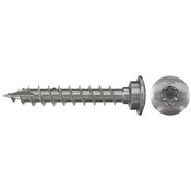 Fischer post screw, special round head hexalobular socket